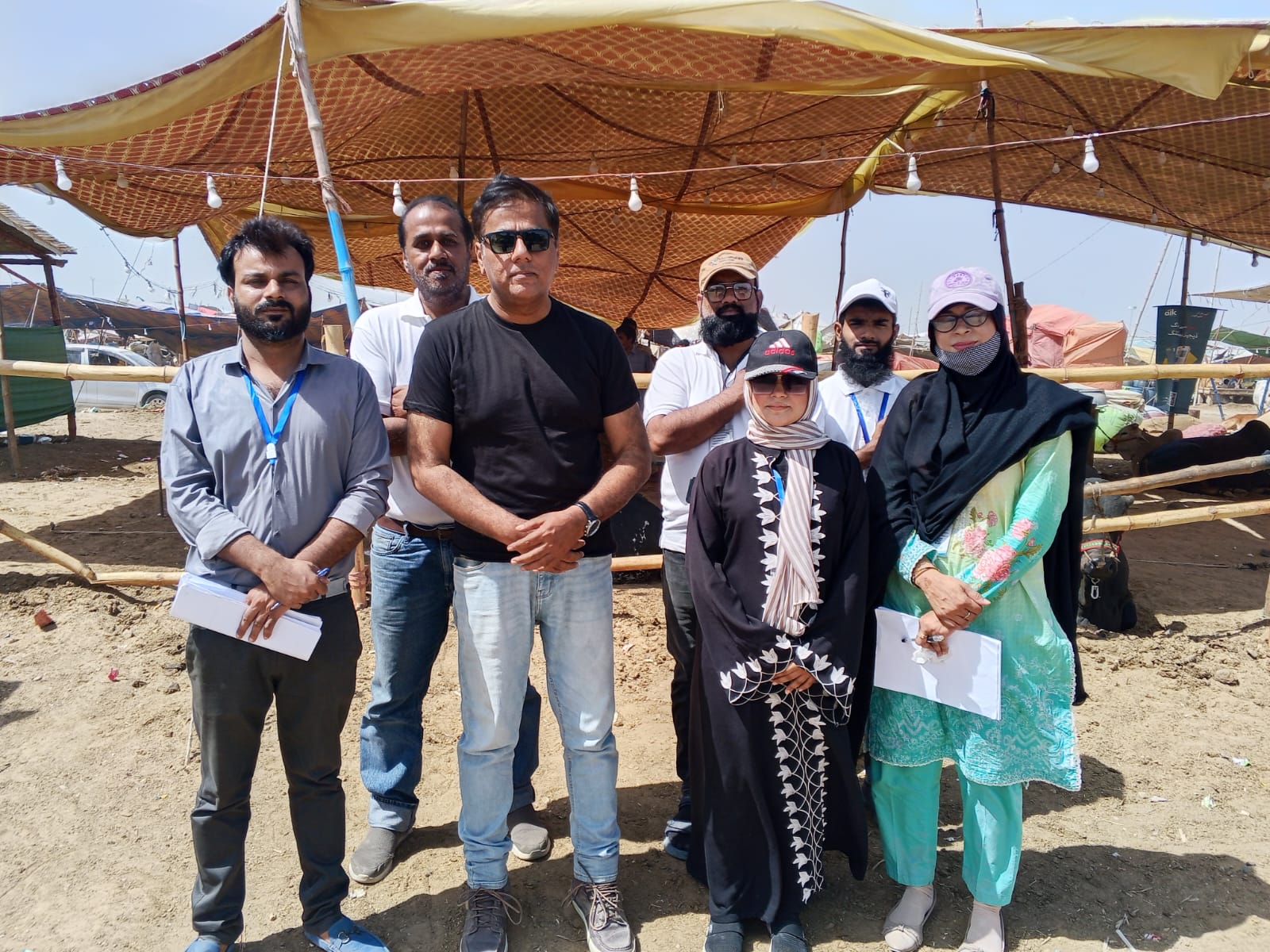 Digital payments at cattle stalls