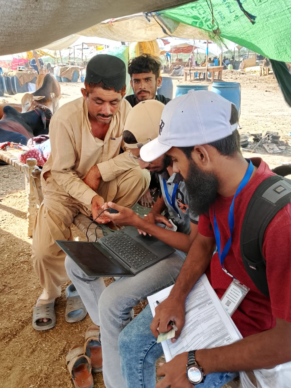 Seller engagement at stalls