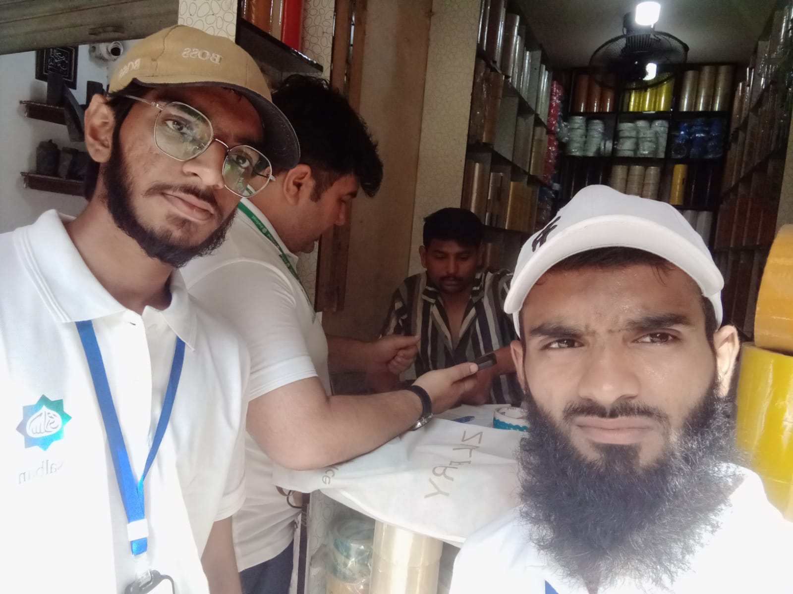 Customer engagement at counter